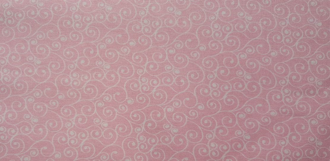 Harmony III white swirls in pink background - Click Image to Close